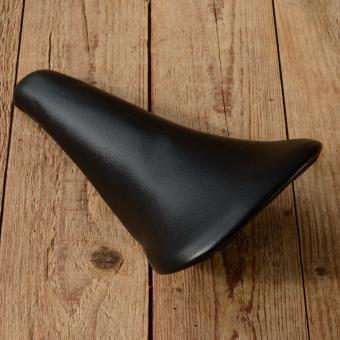 Sattel Rennrad "FENYANG Aero",  Kunstleder genarbt schwarz, incl. Sattelkloben 