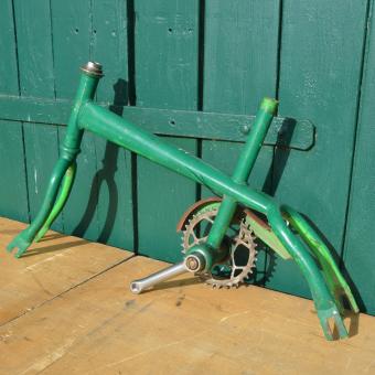 Kinderfahrradrahmen 12 Zoll, für 12 ½ x 2 ¼ Reifen, DDR Modell "Blitz" 