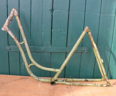 Fahrradrahmen "Bergsteiger" Damenausführung, 50er Jahre, 28 Zoll 