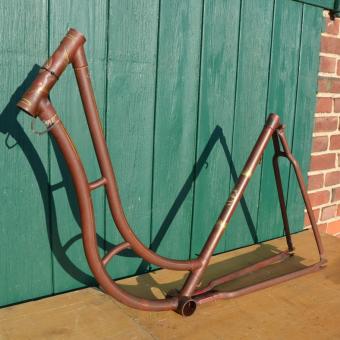 Fahrradrahmen "Victoria" Modell V62D, Rahmennummer 1712XXX 