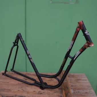 Fahrradrahmen "Rixe", Damenausführung, 28 Zoll, 50er Jahre, Rahmenhöhe 56 cm, Rahmennummer 833XXX 