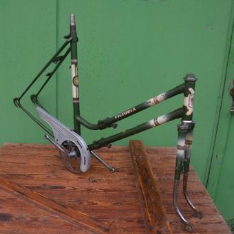 Fahrradrahmen "Victoria" Klapprad von 1960, 26 Zoll, Rahmenhöhe 55 cm, Rahmennummer 2361XXX 