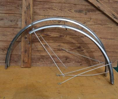 Schutzblechsatz "Victoria" 28 Zoll, Damenausführung, mit Streben 