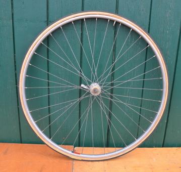 Vorderrad 28 Zoll, Schlauchreifenfelge Mavic Speciale Sport, bereift, geöst, Nabe Shimano  