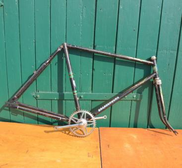 Fahrradrahmen Herrenausführung "Brandenburg" 28 Zoll, schwarz 