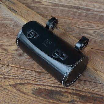 Fahrradtasche "Westphal", Material "LEFA", Breite 16 cm, rund, Durchmesser 8 cm 