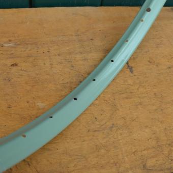 Felge 28 x 1 ½ (635) für Drahtbereifung, grün überlackiert, 40-loch! 