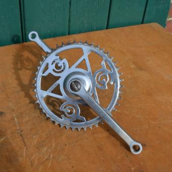 Tretlager Glockenausführung "Göricke" für 40x70 mm Tretlagergehäuse. 60/70er Jahre.  