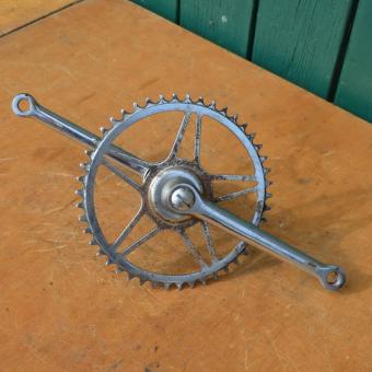 Tretlager Glockenausführung für 40x70 mm Tretlagergehäuse. 60/70er Jahre.  