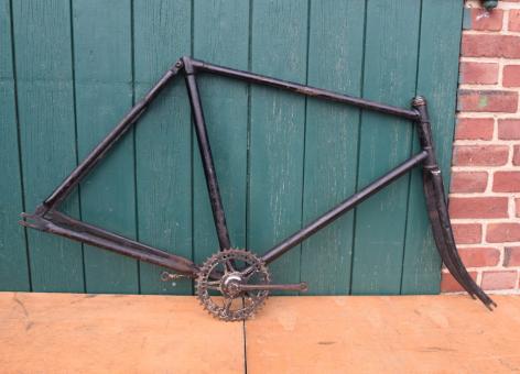 Fahrradrahmen "Trave" 28 Zoll, Herrenausführung der 30er Jahre, Rahmenhöhe 58 cm 