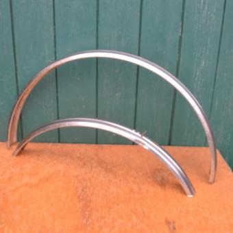 Schutzblechsatz "Ruhrwerk" 28 Zoll, rostfrei, Damenausführung 