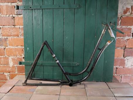Fahrradrahmen "NSU", Damenausführung, Rahmenhöhe 53 cm, 