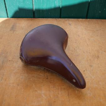 Sattel "Wittkop" Herrenmodell, Kunstlederdecke, dunkelbraun, 