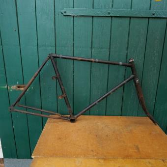 Fahrradrahmen "Opel" 28 Zoll, 30er Jahre, Herrenausführung 