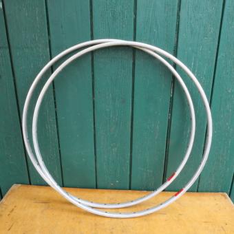 Schlauchreifenfelgensatz "Mavic Monthlerey pro", Alu, geöst, Breite 20 mm, 36-loch, gebraucht, 70er Jahre 