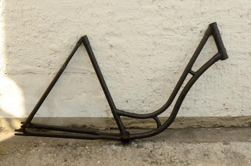 Fahrradrahmen "WANDERER",  Damenausf., 28 Zoll , RH=55cm, orig. 30er J., ohne Gabel,  ohne. Tretlager 