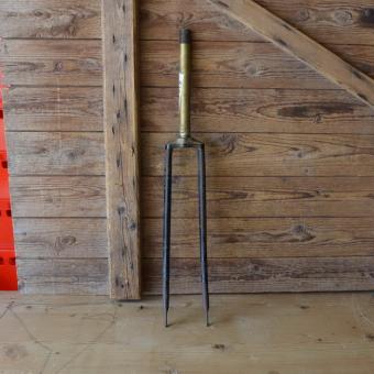 Gabel 28 Zoll Opel, orig. 30er Jahre unrestauriert, Schaftlänge 238 mm, Weite oben 58 mm, Zustand siehe Bilder 