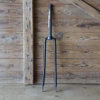 Gabel 26 Zoll Opel Blitz, orig. 30er Jahre unrestauriert, Schaftlänge 235 mm, Weite oben 58 mm, Zustand siehe Bilder 