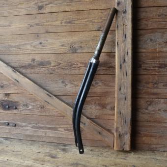 Gabel für 25 mm Lenker orig. 30er Jahre NOS, Schaftlänge 240 mm, Weite oben 48 mm, Zustand siehe Bilder 