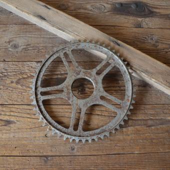 Kettenrad f. Mopednabe; Durchmesser ca. 46,5 mm im Gewinde gemessen, 50er Jahre 