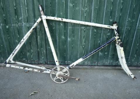 Fahrradrahmen "Opel", Rahmenhöhe 55 cm, Rahmennummer 2067xxx 