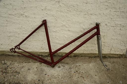 Rennrahmen, Damenausf., 28", "Maasen" Frankfurt 