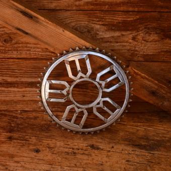 Kettenblatt "Torpedo" mit Weilwerke Torpedo Logo, 30er bis 50er Jahre, Schraubgewinde ca 53,5 mm 