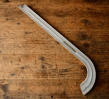 Kettenschutz "Hercules", Aluminium, L=54 cm, orig. 60er J., unrestauriert 