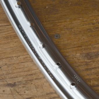 Felge "Radaelli", verchromt, NOS, 1.35-19, Breite 49 mm, Bohrungsdurchmesser 6 mm, Einzelstück ! 