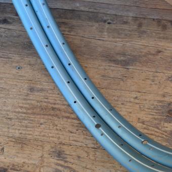 Felgensatz f. Wulstbereifung 24 Zoll, (24 x 1 ½), 36-Loch, original alter Lagerbestand, ggf. leichte Patina 