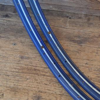 Felgensatz f. Wulstbereifung 24 Zoll, (24 x 1 ½), 36-Loch, original alter Lagerbestand, ggf. leichte Patina 