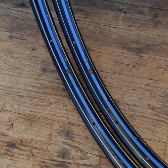 Felgensatz f. Wulstbereifung 24 Zoll, (24 x 1 ½), 36-Loch, original alter Lagerbestand, ggf. leichte Patina 