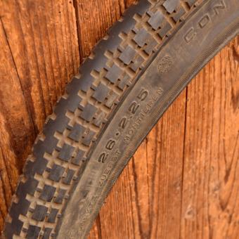 Reifen Motorrad, CONTINENTAL, 26 x 2,25, 30er J., schwarz, gebraucht gem. Bildern 