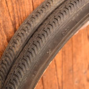 Paar Reifen Motorrad, FP PETER CORD BALLON, 26 x 2,00, 30er J., schwarz, gebraucht gem. Bildern  