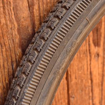 Reifen Motorrad, CONTINENTAL, 26 x 2,00 (2-22), 50er J., schwarz, gebraucht gem. Bildern  