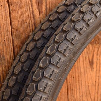 Paar Reifen Motorrad, CONTINENTAL, 2 - 22 26B, schwarz, gebraucht gem. Bildern  