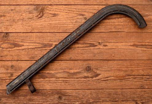 Kettenschutz "NSU", Länge c.a. 55 cm, orig. 50er J., unrestaurierter Zustand gem. Bildern 