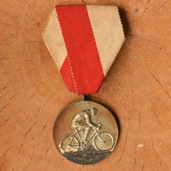 Radfahrerorden, 6.PREIS A.-H.- BERGMEISTERSCHAFT D. GAU. 47, orig. Jahrgang 1929 