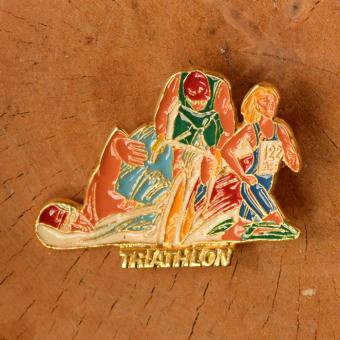Radfahrerorden, TRIATHLON, orig. 80er Jahre 