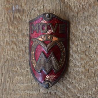 Steuerkopfschild Möwe, 30-50er Jahre, Originalschild aus Sammlungsbestand 