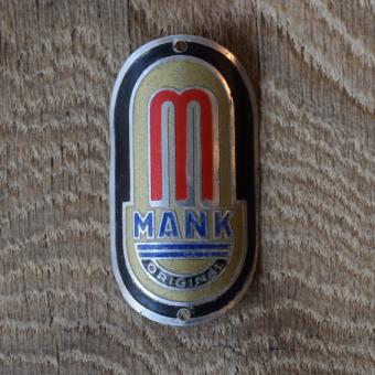Steuerkopfschild Mank, 30-50er Jahre, Originalschild aus Sammlungsbestand 