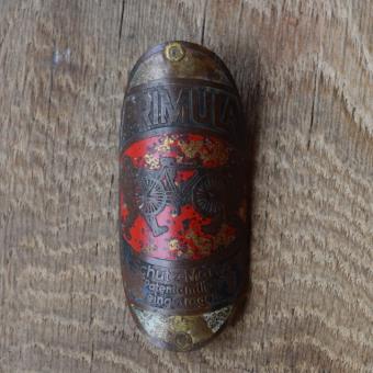 Steuerkopfschild Primula, 30er Jahre, Originalschild aus Sammlungsbestand 