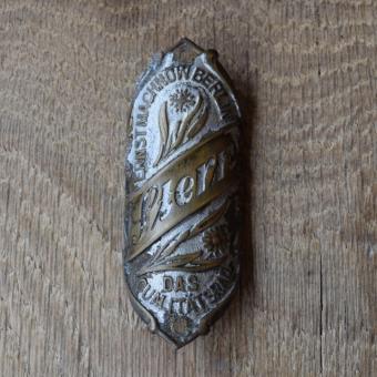 Steuerkopfschild Stern, 30er Jahre, Originalschild aus Sammlungsbestand 