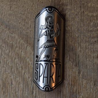 Steuerkopfschild Sparta, 30-50er Jahre, Originalschild aus Sammlungsbestand 