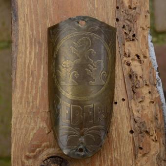 Steuerkopfschild CEBERA, 30-50er Jahre, Originalschild aus Sammlungsbestand 