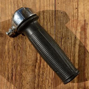 Gasgriff, universeller Drehgriff f. Hilfsmotor, Moped, Motorfahrrad mit 22 mm Lenker,  verchromt, ca. 48mm Hub 