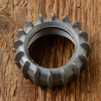 Auspuffkrümmer - Überwurfmutter für 50 und 98 ccm Sachs, Aludruckguss, M35 x 2( ohne Dichtring Art.Nr.:01317 ) 