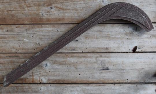 Universeller Kettenschutz, Länge c.a. 53 cm, orig. 70er J., unrestaurierter Zustand gem. Bildern 