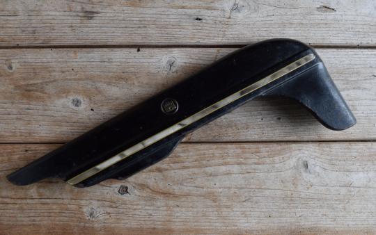 Kettenschutz "HHH - GROSSHANDELWAPPEN", Länge c.a. 32 cm, orig. 50er J., unrestaurierter Zustand gem. Bildern 