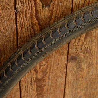 Reifen Fahrrad, HEIDENAU, 28 x 1,75, 50 er J., schwarz, gebraucht gem. Bildern 